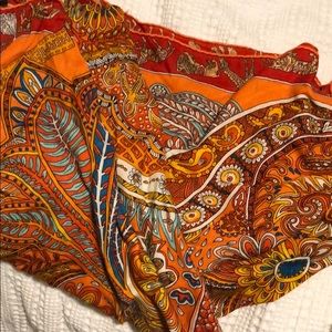 Hermes cashmere scarf
